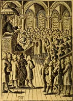 An illustration from Choice emblems, divine and moral, antient and modern; or, Delights for the ingenious, in above fifty select emblems .. (1732)
