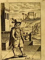 An illustration from Choice emblems, divine and moral, antient and modern; or, Delights for the ingenious, in above fifty select emblems .. (1732)