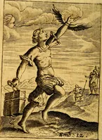 An illustration from Choice emblems, divine and moral, antient and modern; or, Delights for the ingenious, in above fifty select emblems .. (1732)