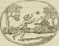 Picture 27 of 45 from Choice emblems : natural, historical, fabulous, moral and divine, for the improvement and pastime of youth : ornamented with near fifty handsome allegorical engravings, designed on purpose for this work : with pleasing and familiar descriptions to each, in prose and verse, serving to display the beauties and morals of the ancient fabulists : the whole calculated to convey the golden lessons of instruction under a new and more delightful dress : written for the amusement of the right honorable Lord Newbattle (1772), leaf 122