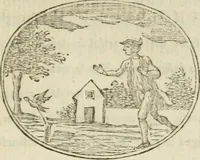 Picture 32 of 45 from Choice emblems : natural, historical, fabulous, moral and divine, for the improvement and pastime of youth : ornamented with near fifty handsome allegorical engravings, designed on purpose for this work : with pleasing and familiar descriptions to each, in prose and verse, serving to display the beauties and morals of the ancient fabulists : the whole calculated to convey the golden lessons of instruction under a new and more delightful dress : written for the amusement of the right honorable Lord Newbattle (1772), leaf 146