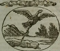 An illustration from Choice emblems, natural, historical, fabulous, moral, and divine : for the improvement and pastime of youth : displaying the beauties and morals of the ancient fabulists, the whole calculated to convey the golden lessons of instruction under a new and more delightful dress : written for the amusement of a young nobleman (1793)