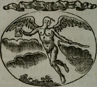 An illustration from Choice emblems, natural, historical, fabulous, moral, and divine : for the improvement and pastime of youth : displaying the beauties and morals of the ancient fabulists, the whole calculated to convey the golden lessons of instruction under a new and more delightful dress : written for the amusement of a young nobleman (1793)
