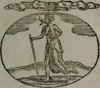 An illustration from Choice emblems, natural, historical, fabulous, moral, and divine : for the improvement and pastime of youth : displaying the beauties and morals of the ancient fabulists, the whole calculated to convey the golden lessons of instruction under a new and more delightful dress : written for the amusement of a young nobleman (1793)