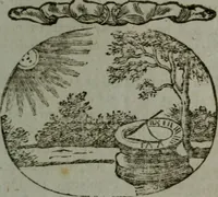 An illustration from Choice emblems, natural, historical, fabulous, moral, and divine : for the improvement and pastime of youth : displaying the beauties and morals of the ancient fabulists, the whole calculated to convey the golden lessons of instruction under a new and more delightful dress : written for the amusement of a young nobleman (1793)