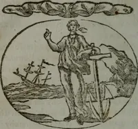 An illustration from Choice emblems, natural, historical, fabulous, moral, and divine : for the improvement and pastime of youth : displaying the beauties and morals of the ancient fabulists, the whole calculated to convey the golden lessons of instruction under a new and more delightful dress : written for the amusement of a young nobleman (1793)