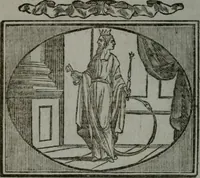 An illustration from Choice emblems, natural, historical, fabulous, moral, and divine : for the improvement and pastime of youth : displaying the beauties and morals of the ancient fabulists, the whole calculated to convey the golden lessons of instruction under a new and more delightful dress : written for the amusement of a young nobleman (1793)