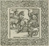 Picture 88 of 169 from A Choice of Emblemes, and other devises : For the moste parte gathered out of sundrie writers, Englished and Moralized. And divers newly devised (1586), leaf 100