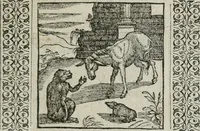 Picture 90 of 169 from A Choice of Emblemes, and other devises : For the moste parte gathered out of sundrie writers, Englished and Moralized. And divers newly devised (1586), leaf 102