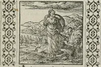 Picture 91 of 169 from A Choice of Emblemes, and other devises : For the moste parte gathered out of sundrie writers, Englished and Moralized. And divers newly devised (1586), leaf 102