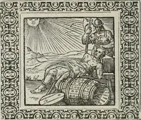 An illustration from A Choice of Emblemes, and other devises : For the moste parte gathered out of sundrie writers, Englished and Moralized. And divers newly devised (1586)
