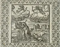 Picture 125 of 169 from A Choice of Emblemes, and other devises : For the moste parte gathered out of sundrie writers, Englished and Moralized. And divers newly devised (1586), leaf 141