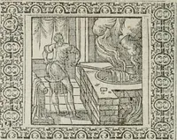 Picture 127 of 169 from A Choice of Emblemes, and other devises : For the moste parte gathered out of sundrie writers, Englished and Moralized. And divers newly devised (1586), leaf 143