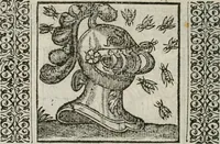 Picture 131 of 169 from A Choice of Emblemes, and other devises : For the moste parte gathered out of sundrie writers, Englished and Moralized. And divers newly devised (1586), leaf 147