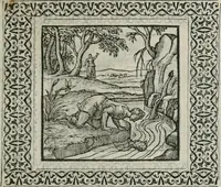 Picture 144 of 169 from A Choice of Emblemes, and other devises : For the moste parte gathered out of sundrie writers, Englished and Moralized. And divers newly devised (1586), leaf 158