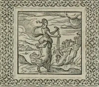 Picture 14 of 169 from A Choice of Emblemes, and other devises : For the moste parte gathered out of sundrie writers, Englished and Moralized. And divers newly devised (1586), leaf 34