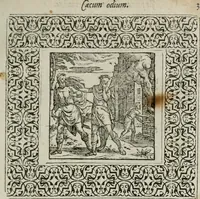 Picture 24 of 169 from A Choice of Emblemes, and other devises : For the moste parte gathered out of sundrie writers, Englished and Moralized. And divers newly devised (1586), leaf 44