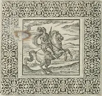Picture 29 of 169 from A Choice of Emblemes, and other devises : For the moste parte gathered out of sundrie writers, Englished and Moralized. And divers newly devised (1586), leaf 49