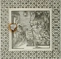 Picture 31 of 169 from A Choice of Emblemes, and other devises : For the moste parte gathered out of sundrie writers, Englished and Moralized. And divers newly devised (1586), leaf 51