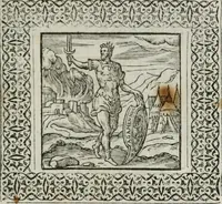Picture 35 of 169 from A Choice of Emblemes, and other devises : For the moste parte gathered out of sundrie writers, Englished and Moralized. And divers newly devised (1586), leaf 54