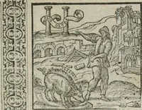 An illustration from A Choice of Emblemes, and other devises : For the moste parte gathered out of sundrie writers, Englished and Moralized. And divers newly devised (1586)