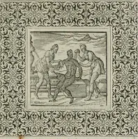 Picture 53 of 169 from A Choice of Emblemes, and other devises : For the moste parte gathered out of sundrie writers, Englished and Moralized. And divers newly devised (1586), leaf 66