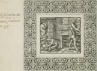 Picture 54 of 169 from A Choice of Emblemes, and other devises : For the moste parte gathered out of sundrie writers, Englished and Moralized. And divers newly devised (1586), leaf 67