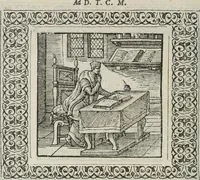 Picture 56 of 169 from A Choice of Emblemes, and other devises : For the moste parte gathered out of sundrie writers, Englished and Moralized. And divers newly devised (1586), leaf 69