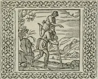 Picture 60 of 169 from A Choice of Emblemes, and other devises : For the moste parte gathered out of sundrie writers, Englished and Moralized. And divers newly devised (1586), leaf 74