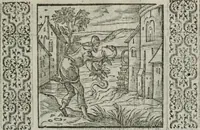Picture 73 of 169 from A Choice of Emblemes, and other devises : For the moste parte gathered out of sundrie writers, Englished and Moralized. And divers newly devised (1586), leaf 86