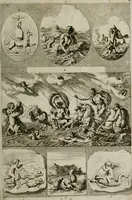 An illustration from Iconologia deorum, oder Abbildung der Götter : welche von den alten verehret Worden ; ais dem Welt-berümtesten Antichen der Griechischen und Römischen Statuen, auch in Marmel, Porfido-Stein, Metall, Agat, Onyx, Sardonich und andren Edelsteinen befindlichen Bildereyen, sorgfältig abgesehen, samt dero eigentlicher Beschreibung und Erklärung der Heidnischen Tempel-Ceremonien, auch Vorbildung der thiere und anderer Sachen, die auf hieroglyphische und emblematische Art, nach Weise der Egyptischen Schrifften, schicklich können vorgebracht und auf einen gewissen Verstand gerichtet werden ; deme allem vorgefügt ist, des durchleuchtigen Palm-Ordens der Hochlöbl. fruchtbringenden Gesellschaft auf dem Parnass aufgestellter ehren-Tempel (1680)