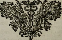 An illustration from Iconologia deorum, oder Abbildung der Götter : welche von den alten verehret Worden ; ais dem Welt-berümtesten Antichen der Griechischen und Römischen Statuen, auch in Marmel, Porfido-Stein, Metall, Agat, Onyx, Sardonich und andren Edelsteinen befindlichen Bildereyen, sorgfältig abgesehen, samt dero eigentlicher Beschreibung und Erklärung der Heidnischen Tempel-Ceremonien, auch Vorbildung der thiere und anderer Sachen, die auf hieroglyphische und emblematische Art, nach Weise der Egyptischen Schrifften, schicklich können vorgebracht und auf einen gewissen Verstand gerichtet werden ; deme allem vorgefügt ist, des durchleuchtigen Palm-Ordens der Hochlöbl. fruchtbringenden Gesellschaft auf dem Parnass aufgestellter ehren-Tempel (1680)