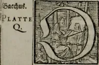 Picture 44 of 75 from Iconologia deorum, oder Abbildung der Götter : welche von den alten verehret Worden ; ais dem Welt-berümtesten Antichen der Griechischen und Römischen Statuen, auch in Marmel, Porfido-Stein, Metall, Agat, Onyx, Sardonich und andren Edelsteinen befindlichen Bildereyen, sorgfältig abgesehen, samt dero eigentlicher Beschreibung und Erklärung der Heidnischen Tempel-Ceremonien, auch Vorbildung der thiere und anderer Sachen, die auf hieroglyphische und emblematische Art, nach Weise der Egyptischen Schrifften, schicklich können vorgebracht und auf einen gewissen Verstand gerichtet werden ; deme allem vorgefügt ist, des durchleuchtigen Palm-Ordens der Hochlöbl. fruchtbringenden Gesellschaft auf dem Parnass aufgestellter ehren-Tempel (1680), leaf 227