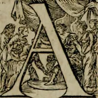 An illustration from Iconologia deorum, oder Abbildung der Götter : welche von den alten verehret Worden ; ais dem Welt-berümtesten Antichen der Griechischen und Römischen Statuen, auch in Marmel, Porfido-Stein, Metall, Agat, Onyx, Sardonich und andren Edelsteinen befindlichen Bildereyen, sorgfältig abgesehen, samt dero eigentlicher Beschreibung und Erklärung der Heidnischen Tempel-Ceremonien, auch Vorbildung der thiere und anderer Sachen, die auf hieroglyphische und emblematische Art, nach Weise der Egyptischen Schrifften, schicklich können vorgebracht und auf einen gewissen Verstand gerichtet werden ; deme allem vorgefügt ist, des durchleuchtigen Palm-Ordens der Hochlöbl. fruchtbringenden Gesellschaft auf dem Parnass aufgestellter ehren-Tempel (1680)