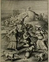 Picture 48 of 136 from Christeliicken waerseggher : de principale stucken van t'Christen geloof en Leuen int cort begrijpende : met een rolle der deugtsaemheyt daer op dienende : ende een schildt-wacht teghen de valsche waersegghers, tooueraers, etc. (1603), leaf 200