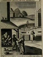 Picture 105 of 136 from Christeliicken waerseggher : de principale stucken van t'Christen geloof en Leuen int cort begrijpende : met een rolle der deugtsaemheyt daer op dienende : ende een schildt-wacht teghen de valsche waersegghers, tooueraers, etc. (1603), leaf 464