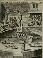 Picture 106 of 136 from Christeliicken waerseggher : de principale stucken van t'Christen geloof en Leuen int cort begrijpende : met een rolle der deugtsaemheyt daer op dienende : ende een schildt-wacht teghen de valsche waersegghers, tooueraers, etc. (1603), leaf 468