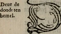 Picture 115 of 136 from Christeliicken waerseggher : de principale stucken van t'Christen geloof en Leuen int cort begrijpende : met een rolle der deugtsaemheyt daer op dienende : ende een schildt-wacht teghen de valsche waersegghers, tooueraers, etc. (1603), leaf 509