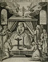 Picture 116 of 136 from Christeliicken waerseggher : de principale stucken van t'Christen geloof en Leuen int cort begrijpende : met een rolle der deugtsaemheyt daer op dienende : ende een schildt-wacht teghen de valsche waersegghers, tooueraers, etc. (1603), leaf 510