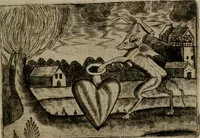 Picture 40 of 53 from Christelyke aandachten of vlammende ziel-zuchten : eener Godvreesend ziele, met een Goddelijk antwoord daar op passende (1735), leaf 100