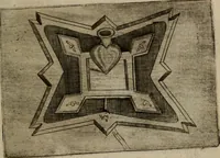 An illustration from Christelyke aandachten of vlammende ziel-zuchten : eener Godvreesend ziele, met een Goddelijk antwoord daar op passende (1735)