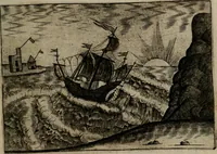 An illustration from Christelyke aandachten of vlammende ziel-zuchten : eener Godvreesend ziele, met een Goddelijk antwoord daar op passende (1735)