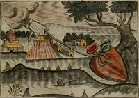 Picture 9 of 53 from Christelyke aandachten of vlammende ziel-zuchten : eener Godvreesend ziele, met een Goddelijk antwoord daar op passende (1735), leaf 38