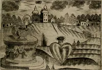 Picture 22 of 53 from Christelyke aandachten of vlammende ziel-zuchten : eener Godvreesend ziele, met een Goddelijk antwoord daar op passende (1735), leaf 64