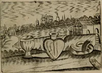 Picture 25 of 53 from Christelyke aandachten of vlammende ziel-zuchten : eener Godvreesend ziele, met een Goddelijk antwoord daar op passende (1735), leaf 70