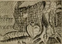 An illustration from Christelyke aandachten of vlammende ziel-zuchten : eener Godvreesend ziele, met een Goddelijk antwoord daar op passende (1735)
