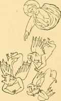 An illustration from Christian iconography; or, The history of Christian art in the middle ages (1851)