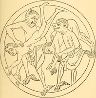An illustration from Christian iconography; or, The history of Christian art in the middle ages (1851)