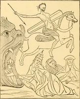 An illustration from Christian iconography; or, The history of Christian art in the middle ages (1851)