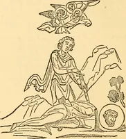 An illustration from Christian iconography; or, The history of Christian art in the middle ages (1851)